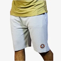 Men's Olive Textured Casual Shorts | Comfort Fit Everyday Wear